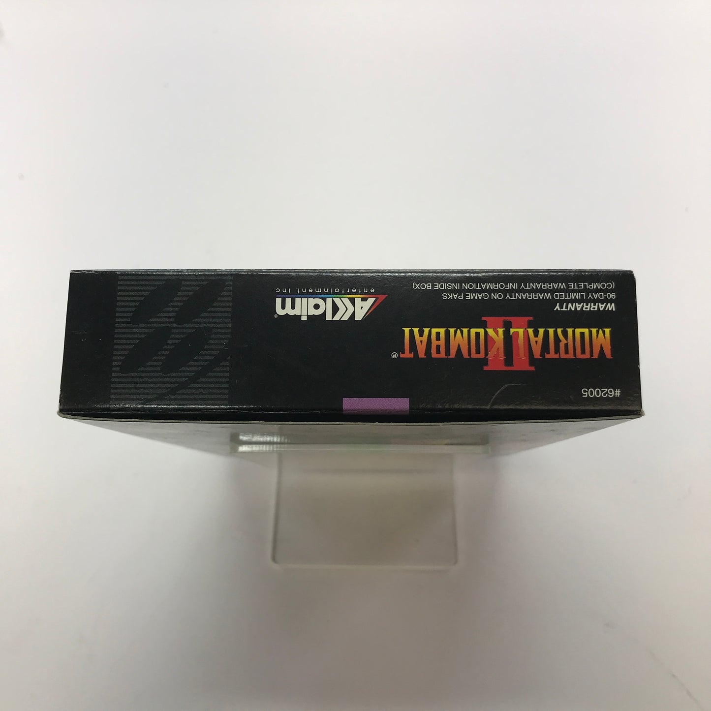 Mortal Kombat II (Super Nintendo SNES, 1994) Tested Works