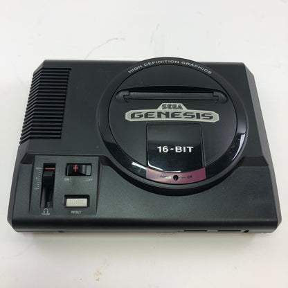 Sega Genesis 16-Bit Video Game Console Black MK-16000 w Controller