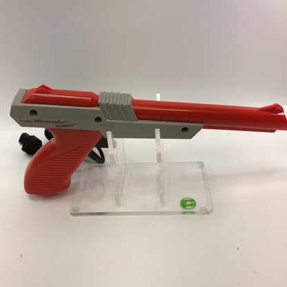 Nintendo NES Zapper Controller NES-005 Fire Orange Working w Duck Hunt