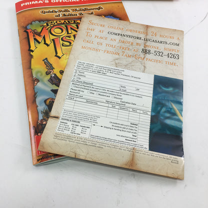 Escape from Monkey Island (PC, 2000) Complete  Original Box CIB Sealed Play Disc