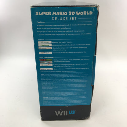 Nintendo Wii U Video Game Console Black CIB Tested and Working w Both Games