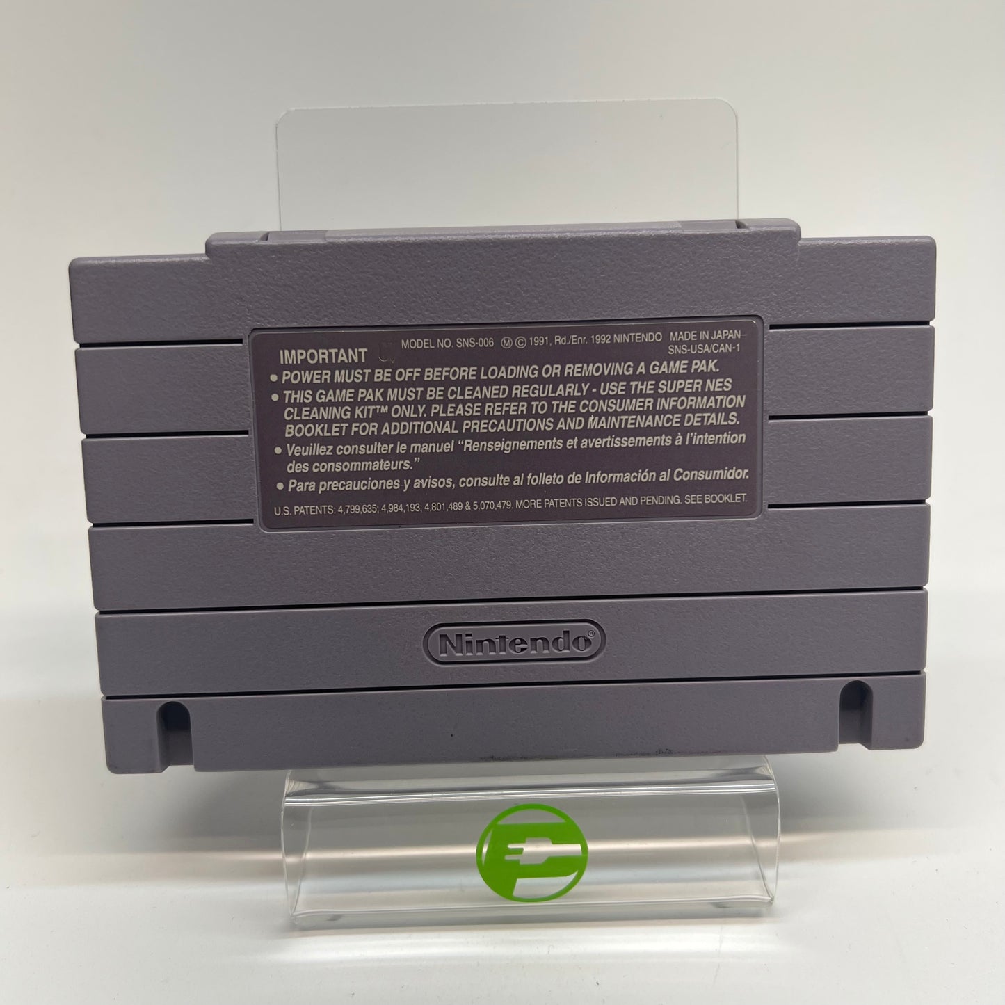Earthworm Jim (Super Nintendo SNES, 1994) Cartridge Only