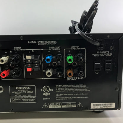 Onkyo AV Receiver TX-SR600 - Powers On