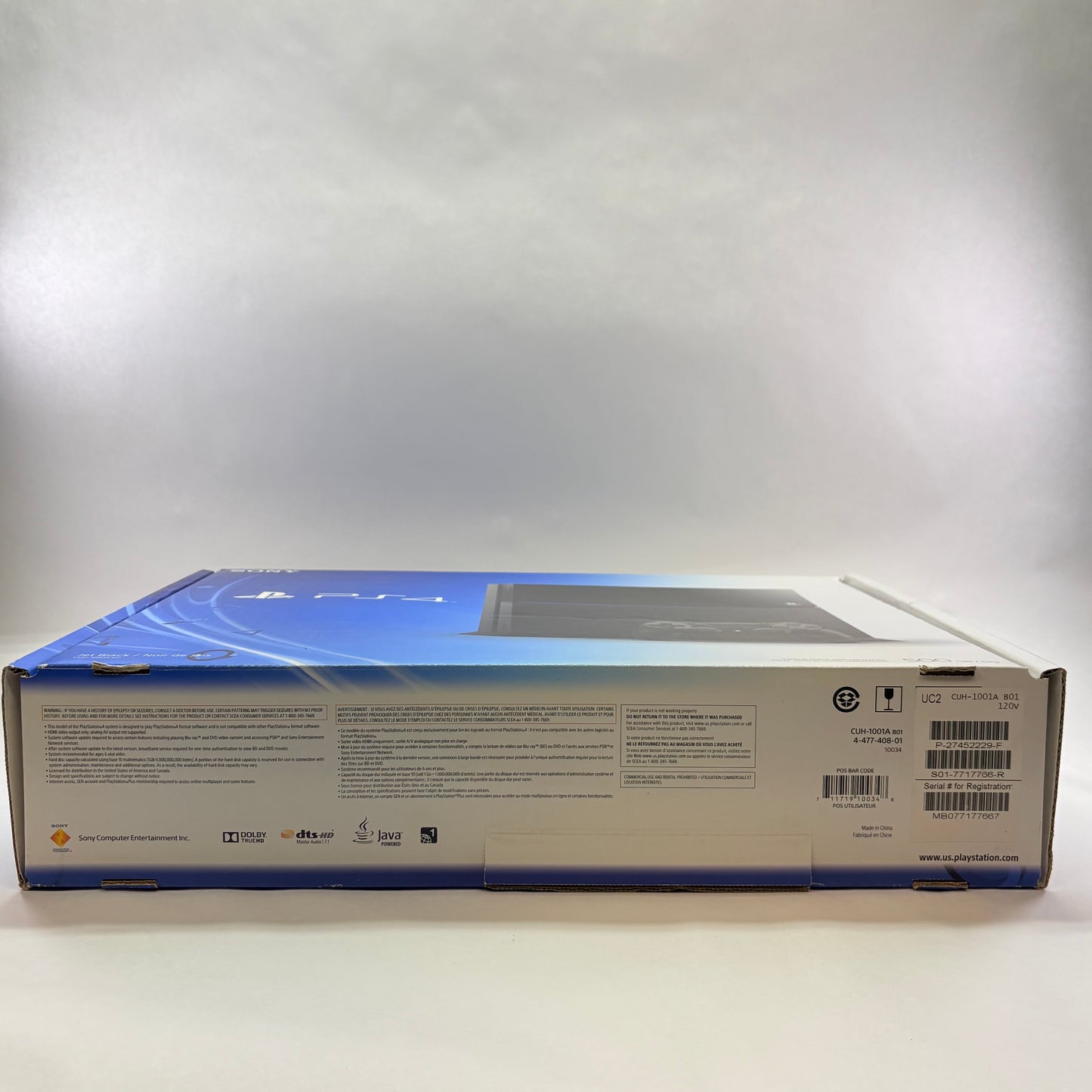 Sony PlayStation 4 Slim 500GB Black Console Gaming System CUH-1001A