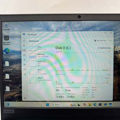 Lenovo ThinkPad E14 Gen 1 SL10W47313 14" i5-10210U 2.1GHz 8GB RAM 500GB SSD