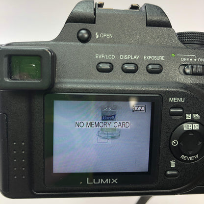 Panasonic Lumix DMC-FZ20 5.0 Digital Camera w OEM Charger and Operation Guide