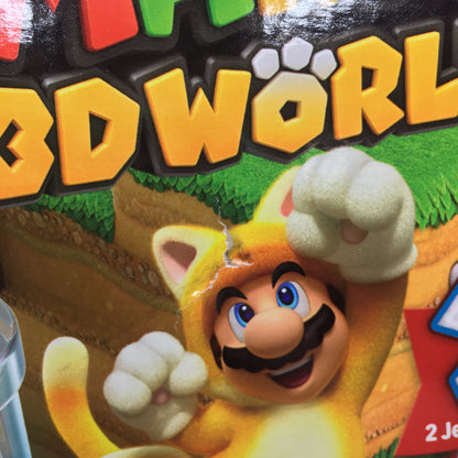 Nintendo Wii U Video Game Console Black CIB Tested and Working w Both Games