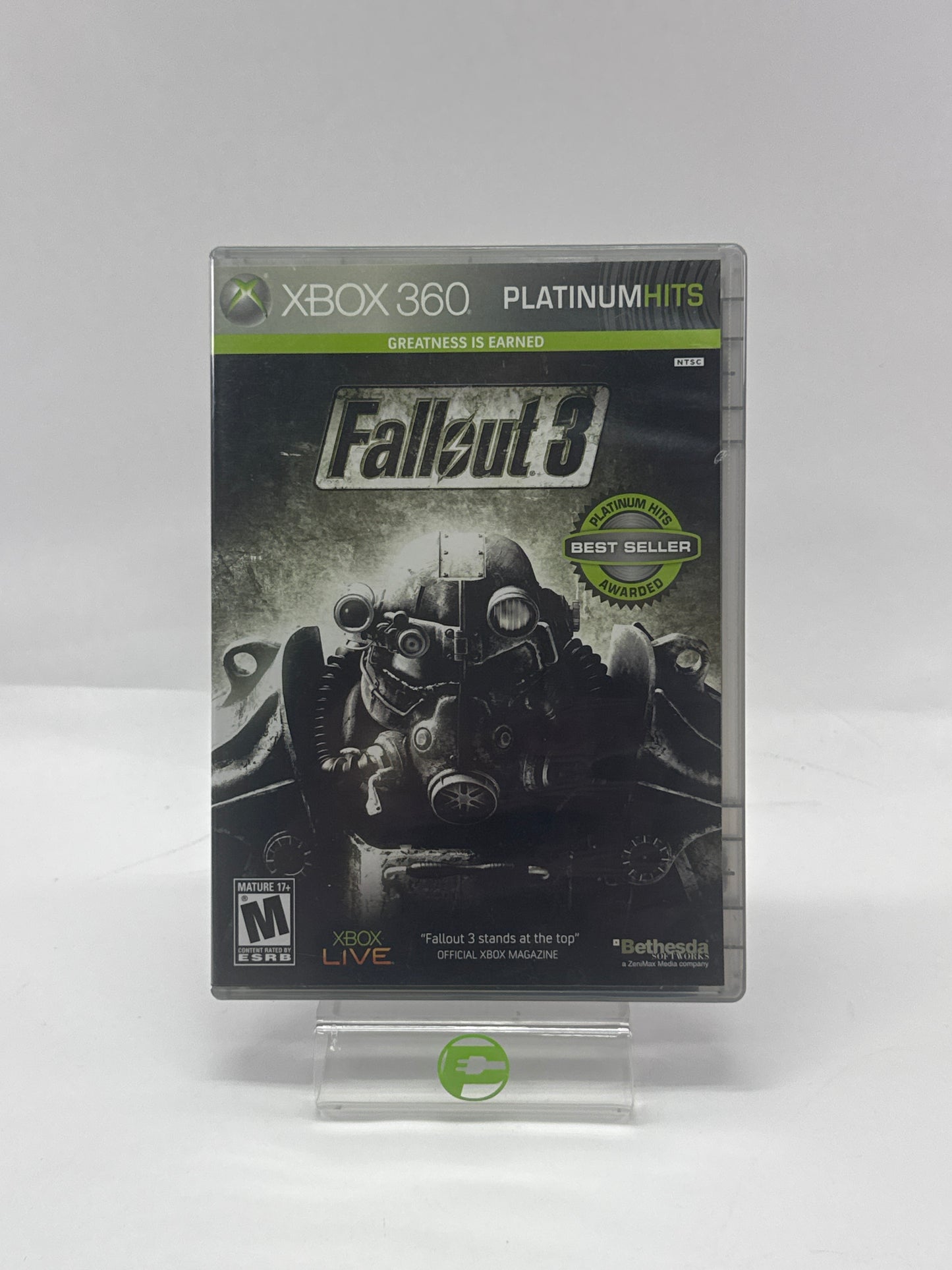 Fallout 3 (Microsoft Xbox 360, 2008, Platinum Hits)