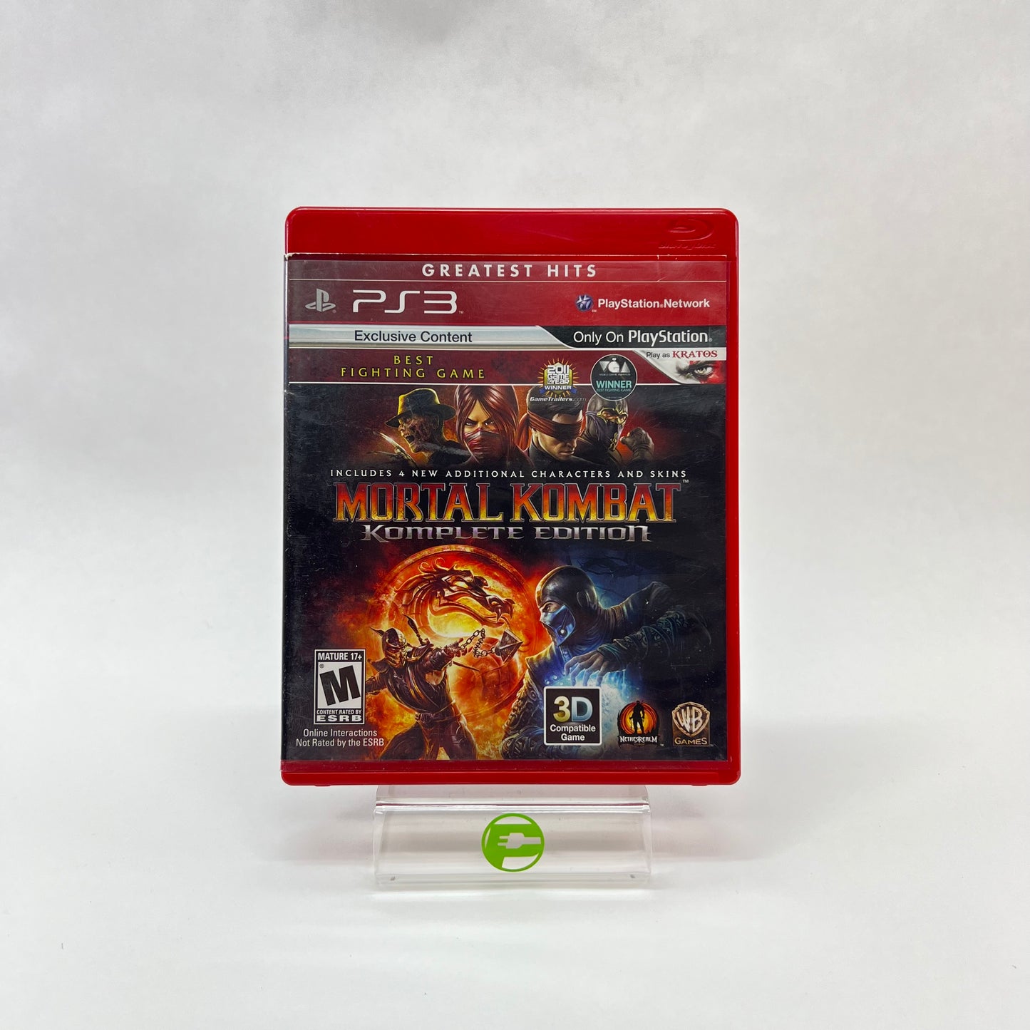 Mortal Kombat Komplete Edition [Greatest Hits] (Sony PlayStation 3 PS3, 2012)