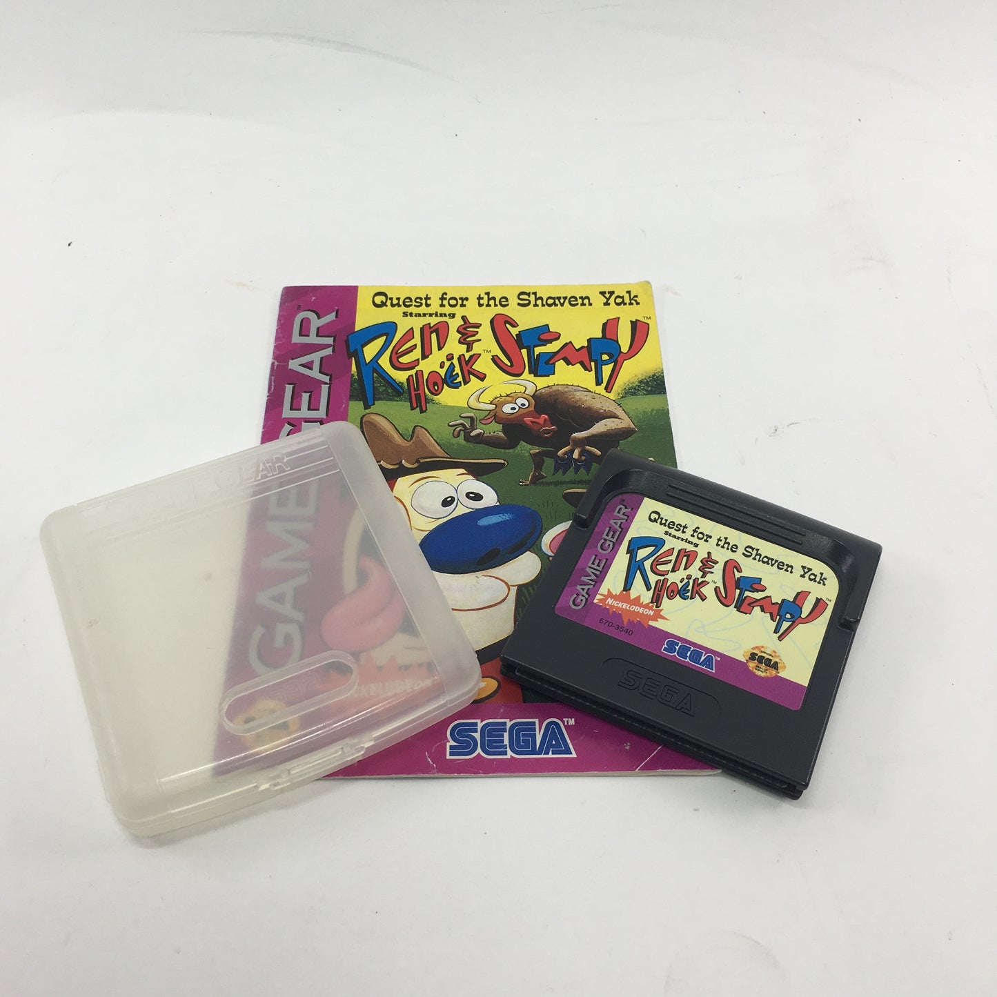Lot of 6 Sega Game Gear Games and Manuals, Poster