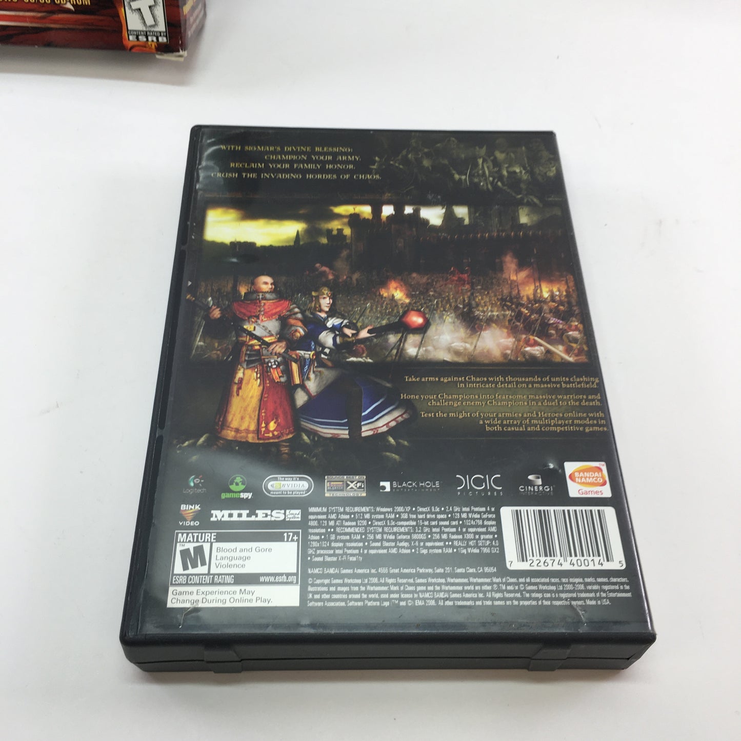 Lot of 5 Warhammer 40k Games [Dawn of War, Dawn of War Dark Crusade and More]