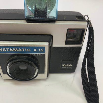 Kodak Instamatic X-15 35MM Film Camera w Magic Cube