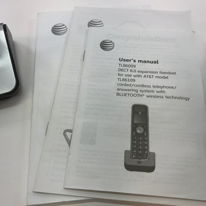 AT&T TKL86109 Corded/Cordless Telephone w/ Answering System with Bluetooth