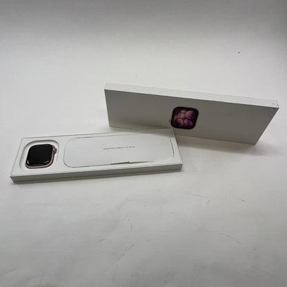 Unlocked To T-Mobile Only & GPS Apple Watch Series 11 42MM Rose Gold Aluminum