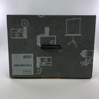 Sears 3 9390 8mm Viewer Editor w Empty Reel and Original Box
