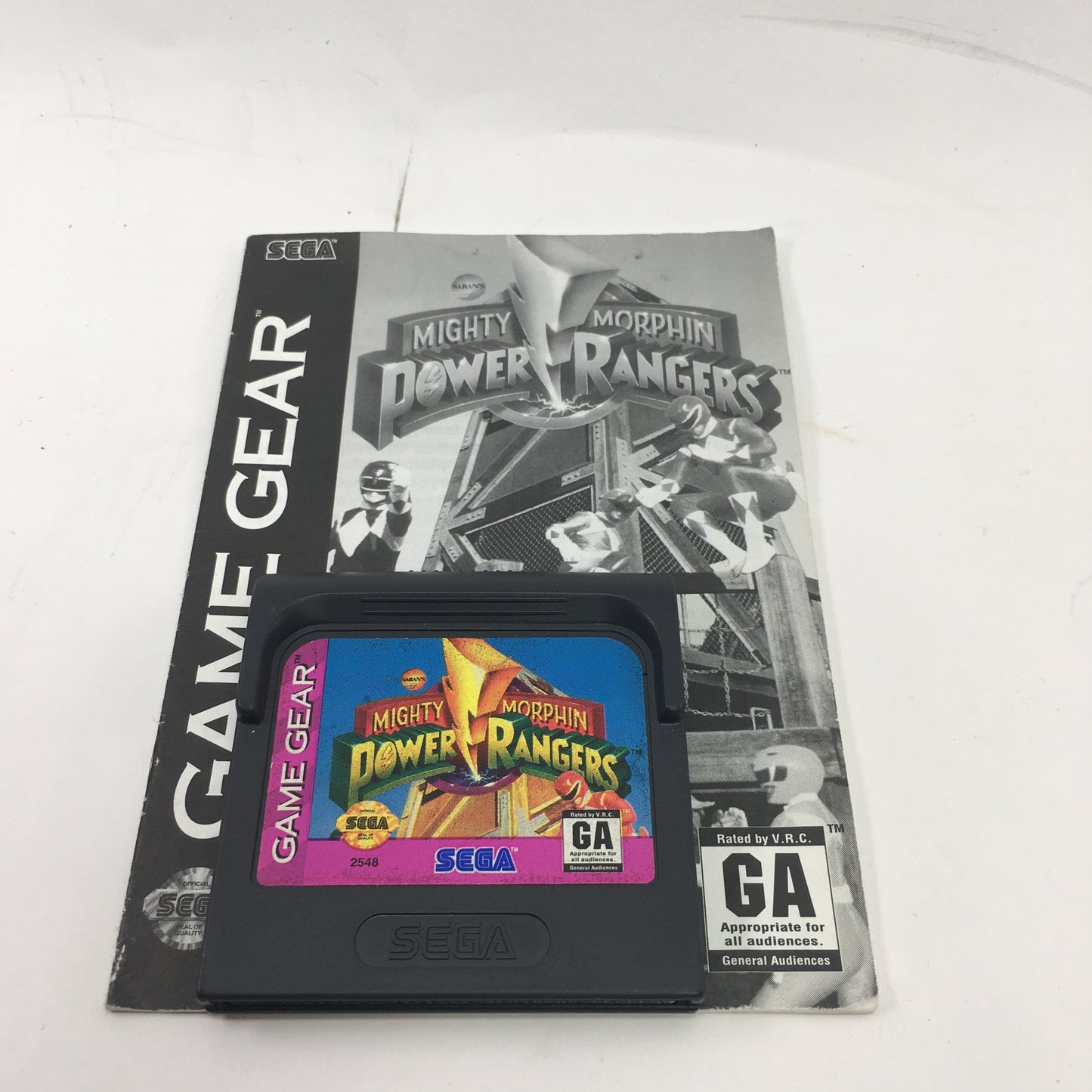 Lot of 6 Sega Game Gear Games and Manuals, Poster