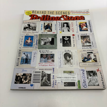 RollingStones Mag Behind the Scenes Dbl Issue December 16-23, 1999 ISSUE 828/829
