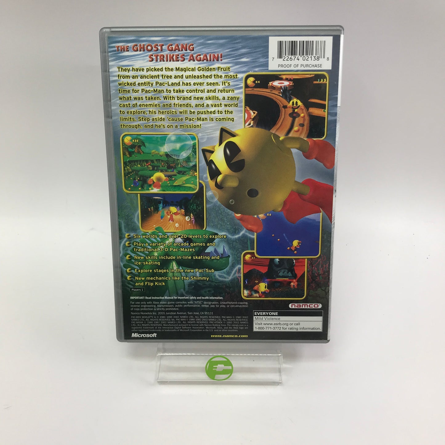 Pac-Man World 2 [Platinum Hits] (Microsoft Xbox, 2002) CIB