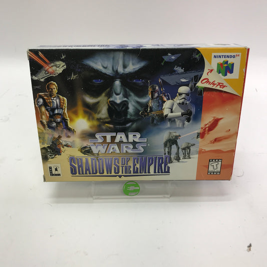 Star Wars Shadows of the Empire (Nintendo 64 N64, 1996) Box Only