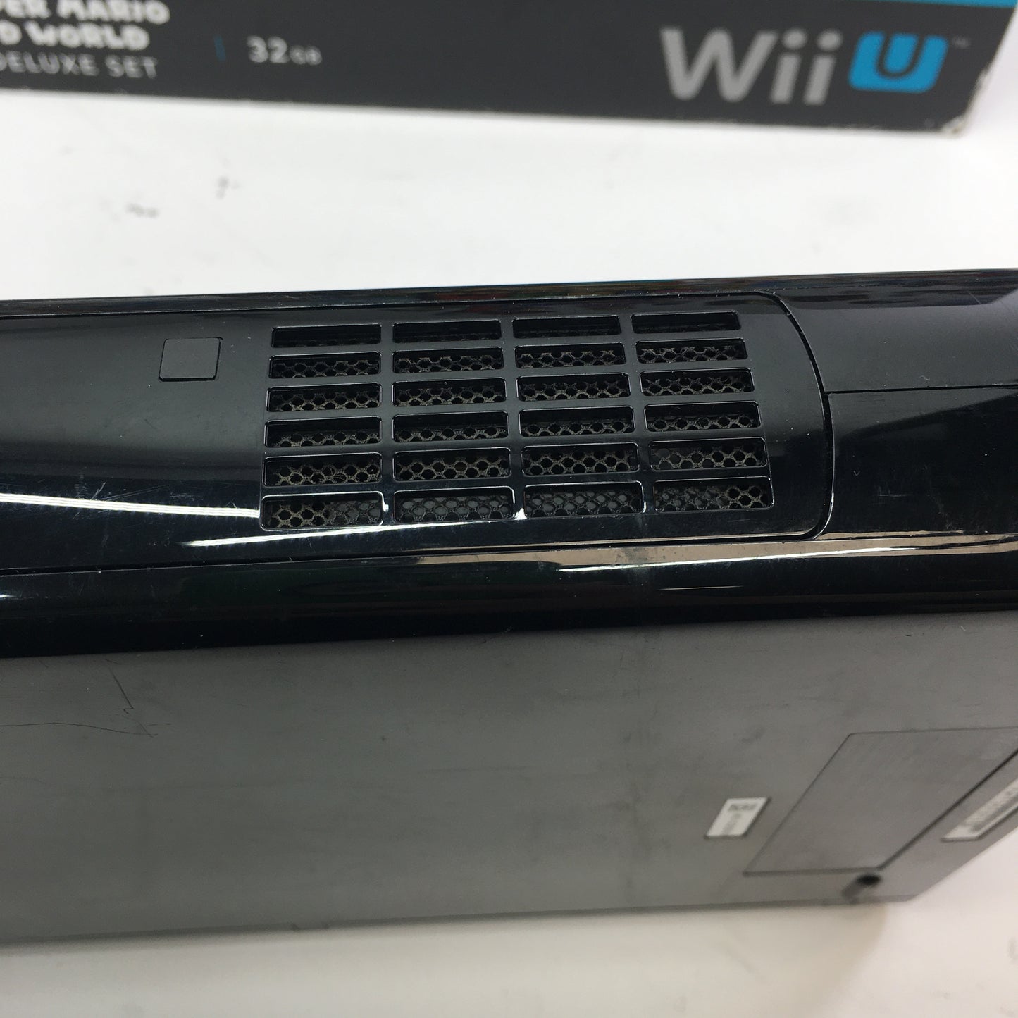 Nintendo Wii U Video Game Console Black CIB Tested and Working w Both Games