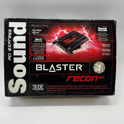 Fatal1ty Blaster Recon  3D Surround Sound Device for PC 70SB135400000
