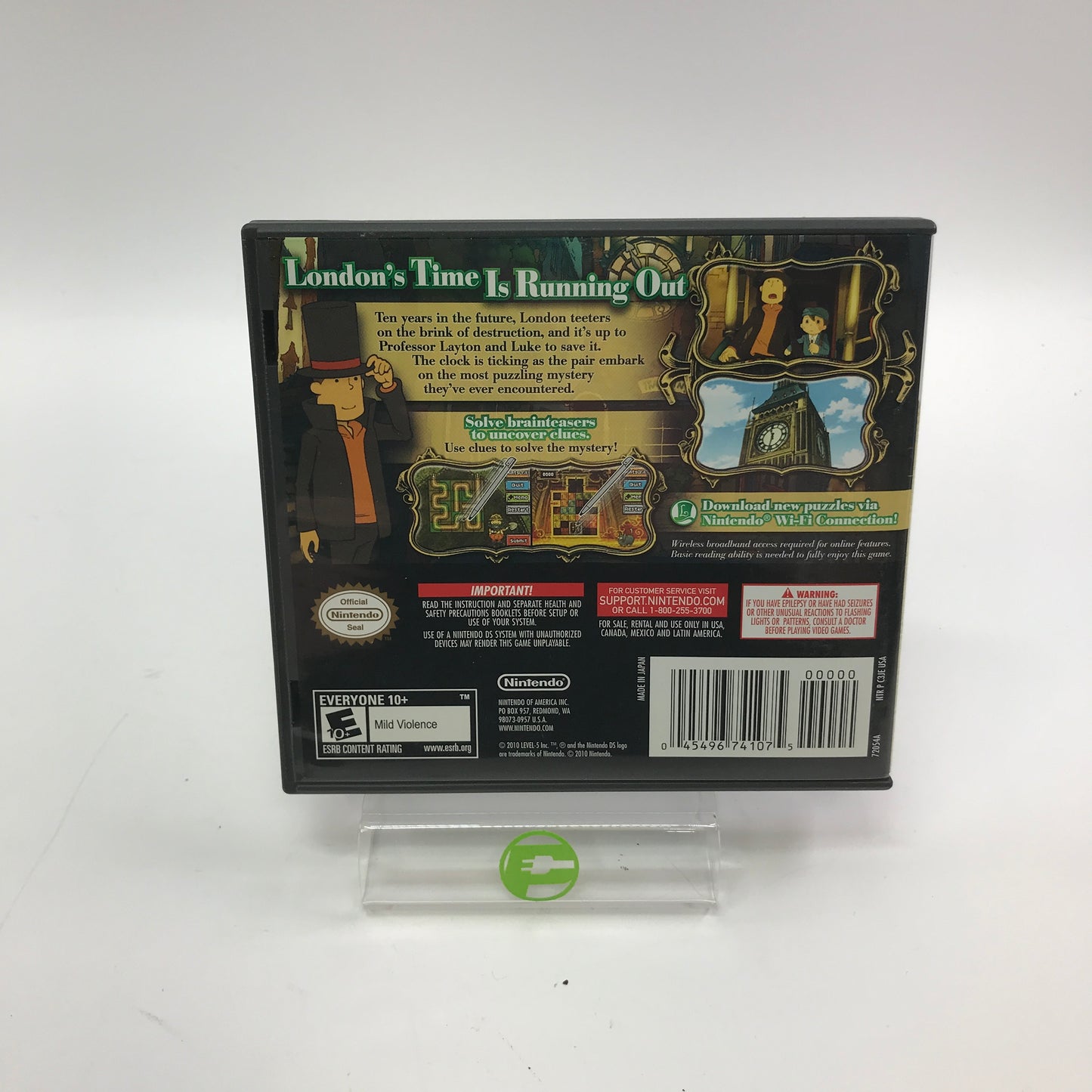 Professor Layton and the Diabolical Box and Unwound Future for Nintendo DS, DS 