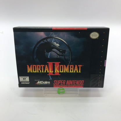 Mortal Kombat II (Super Nintendo SNES, 1994) Tested Works