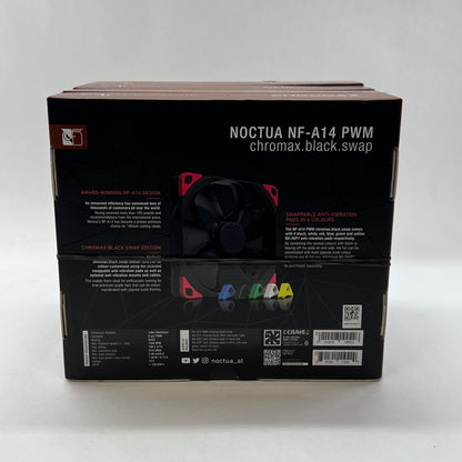 Lot of 4 Noctua NF-A14 PWM PC Cooling Fans