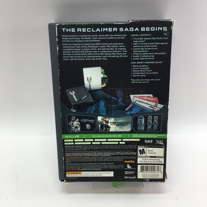 Halo 4 [Limited Edition](Microsoft Xbox 360 2012) Game and Sleeve Only No Manual