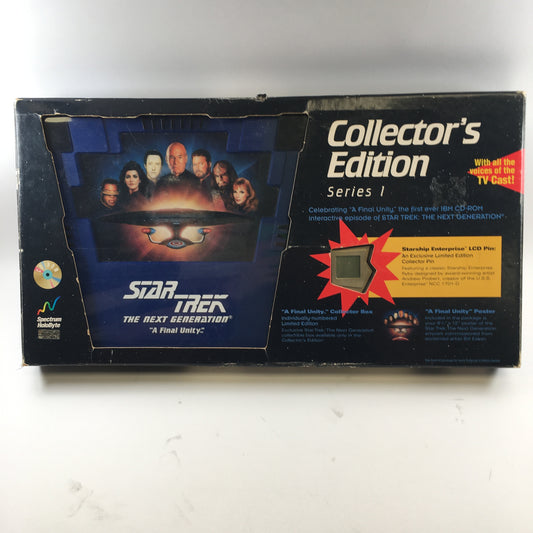 Star Trek The Next Generation A Final Unity [Collector's Edition] (PC, 1994)