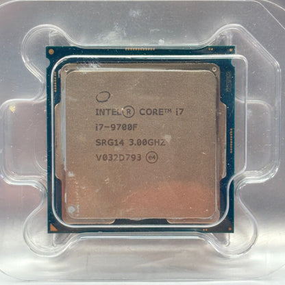 Intel Core i7-9700F 3.00GHz 8 Core SRG14 8 Thread LGA 1151