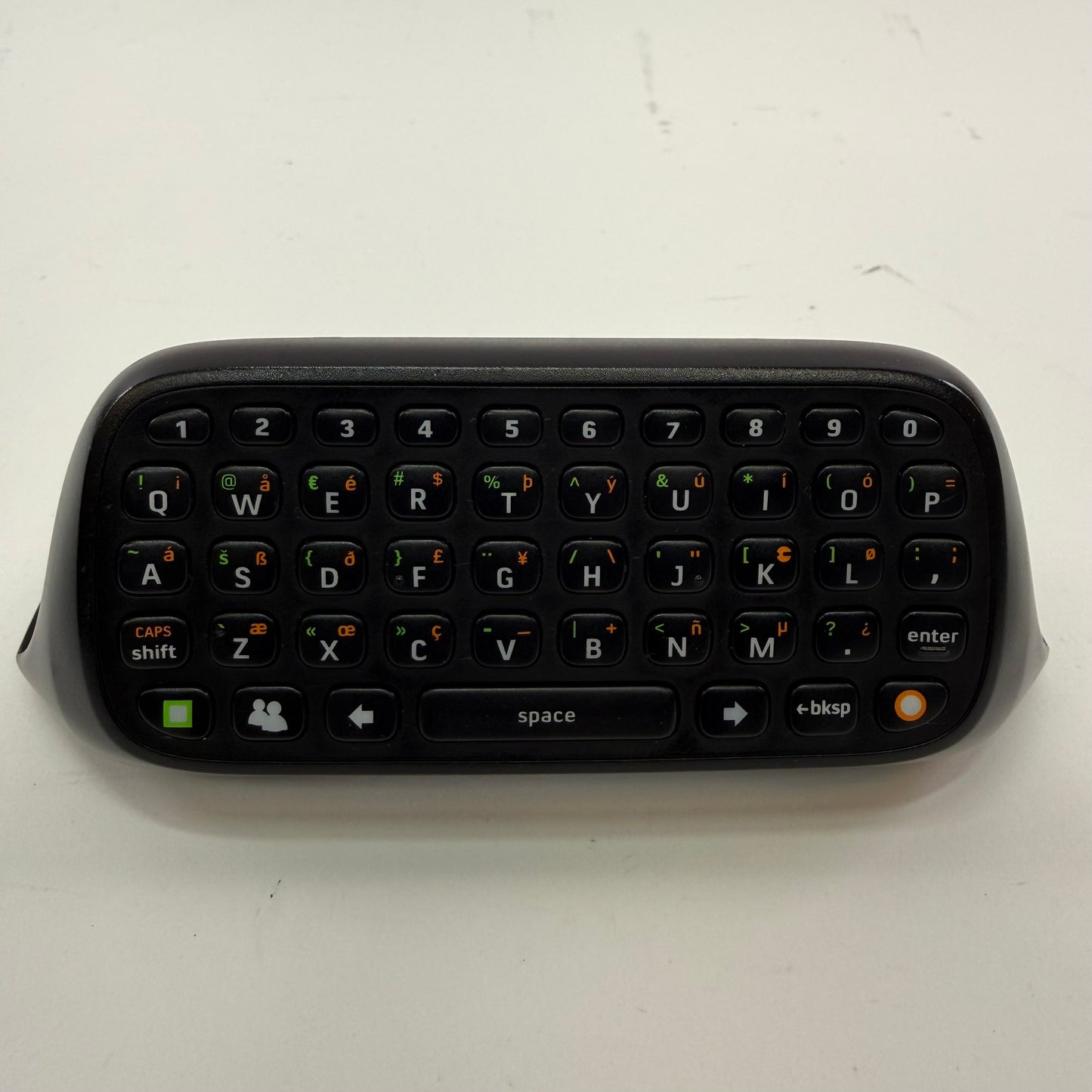 Lot of 2 Microsoft Xbox 360 Chatpad Black X852479-001