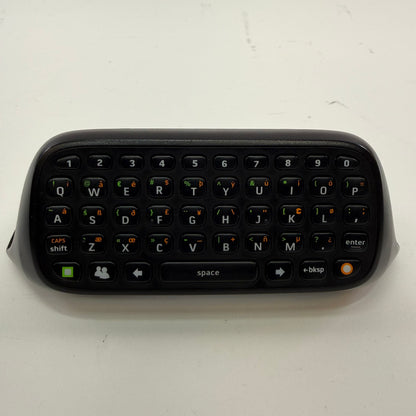 Lot of 2 Microsoft Xbox 360 Chatpad Black X852479-001