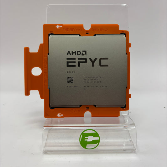 New AMD EPYC 9B14 2.60GHz 96 Core 100-000000782 192 Thread SP5
