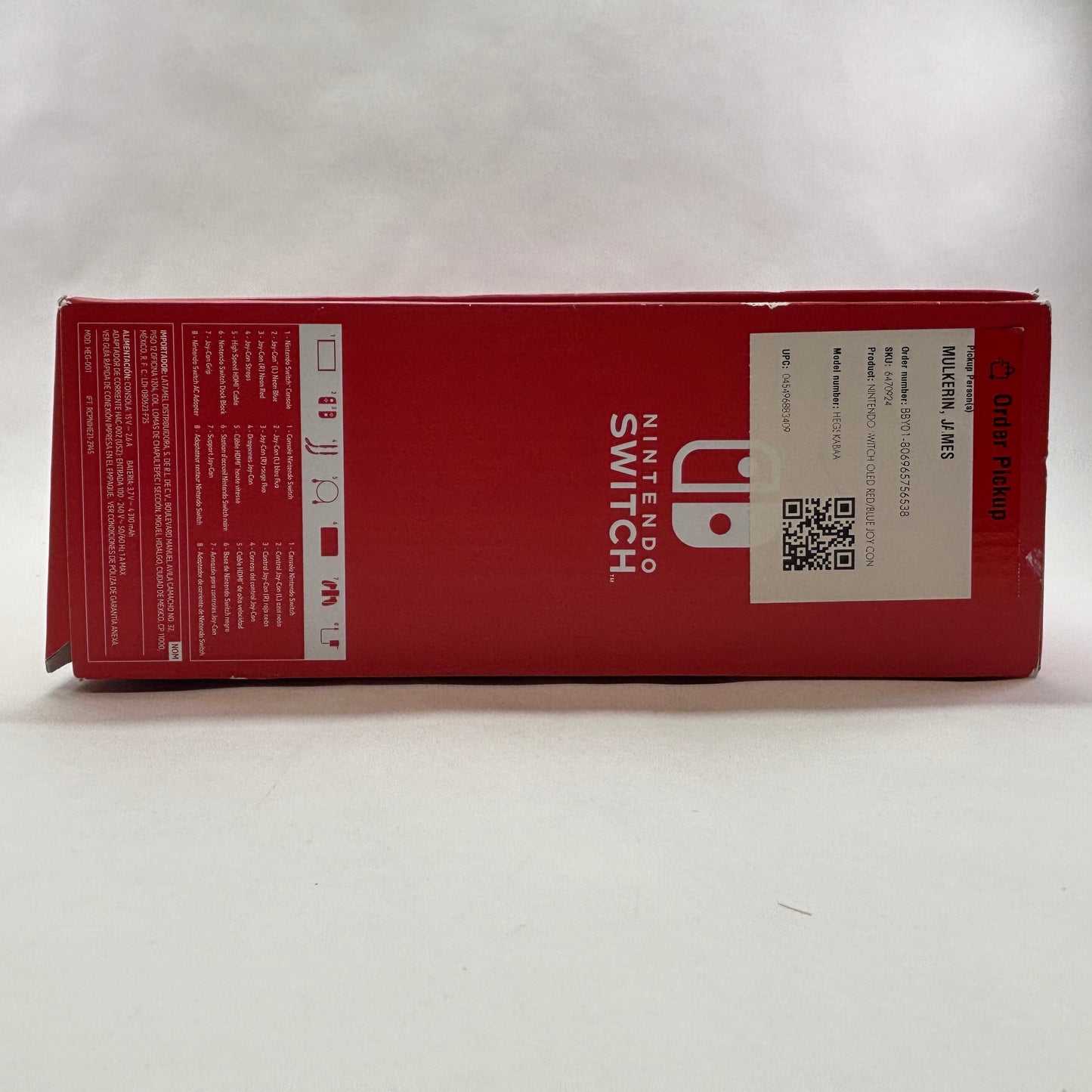 Nintendo Switch OLED Video Game Console HEG-001 Black