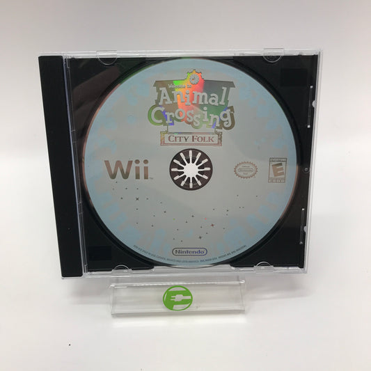 Animal Crossing City Folk (Nintendo Wii, 2008) Disc Only