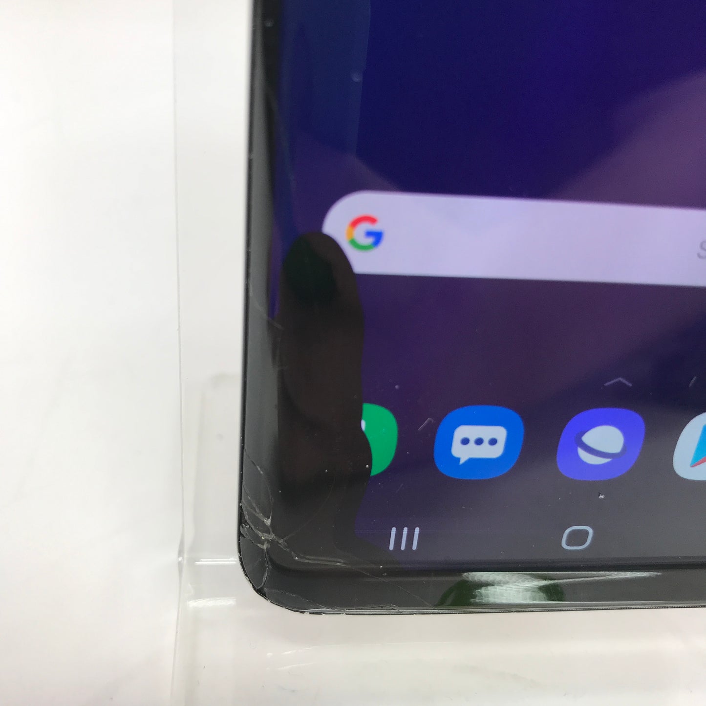 Broken Unlocked Samsung Galaxy S9 64GB SM-GU1 Cracked Screen Parts Only READ