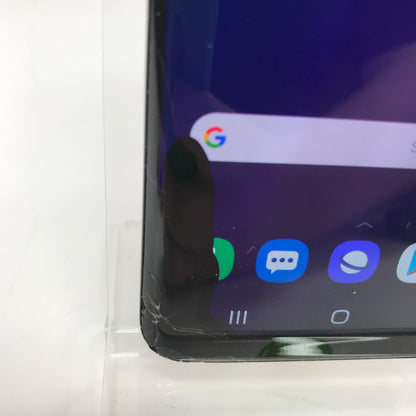 Broken Unlocked Samsung Galaxy S9 64GB SM-GU1 Cracked Screen Parts Only READ