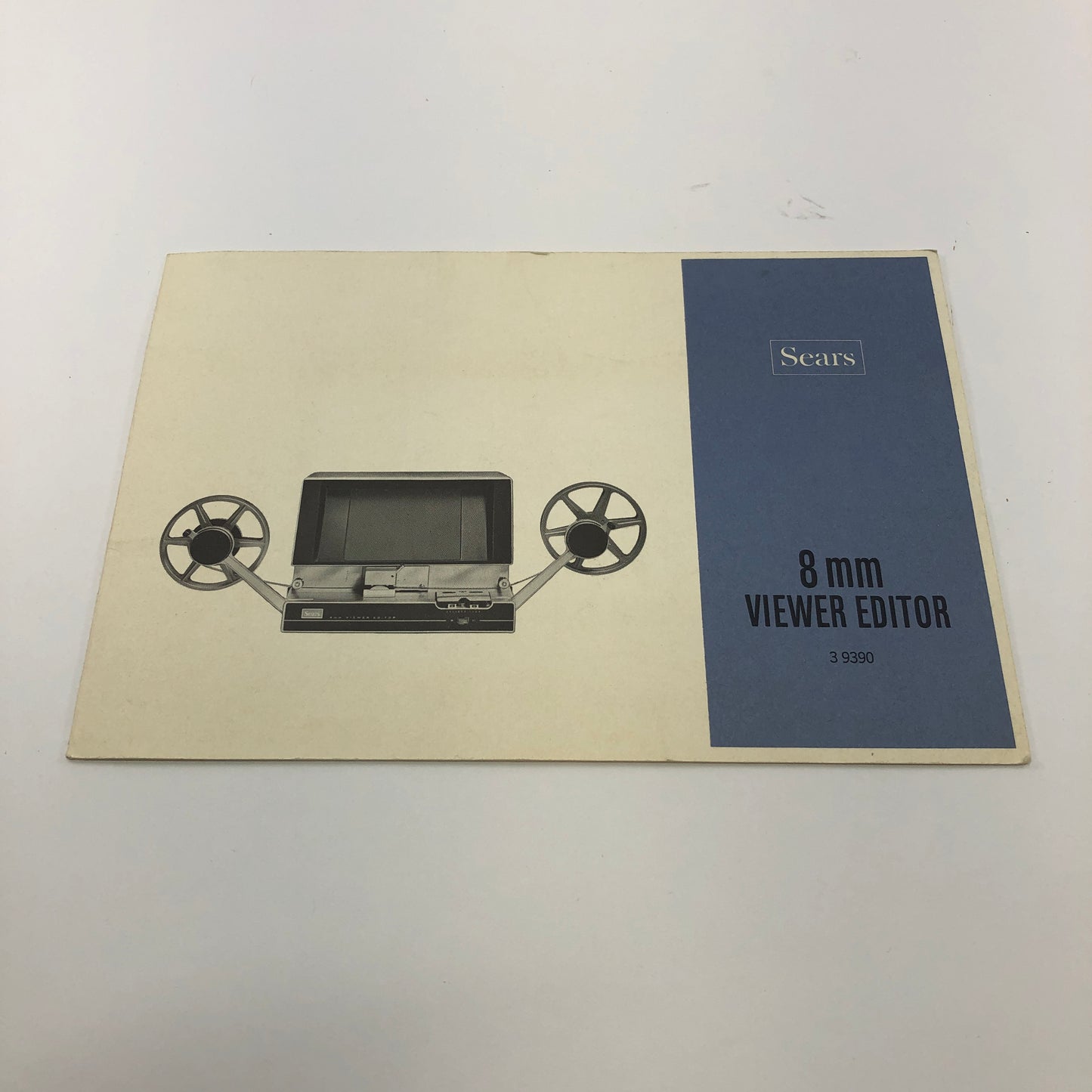 Sears 3 9390 8mm Viewer Editor w Empty Reel and Original Box