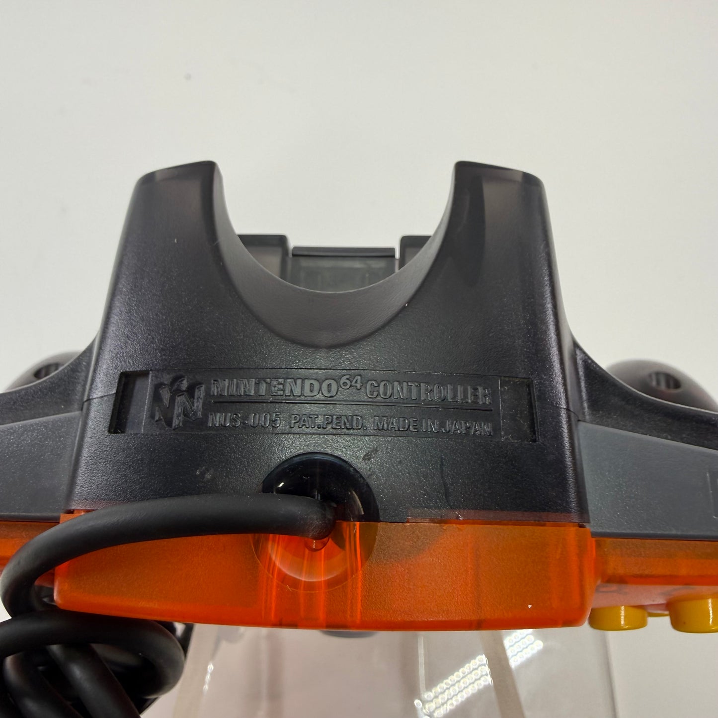 Nintendo 64 N64 Original Controller NUS-005 Fire Orange