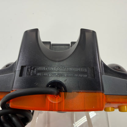 Nintendo 64 N64 Original Controller NUS-005 Fire Orange