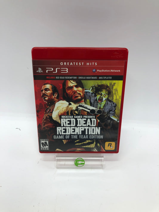 Red Dead Redemption:Game of the Year Edition [Greatest Hits](PlayStation 3, PS3)