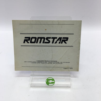 Thunder and Lightning (Nintendo NES, 1985) Tested Works