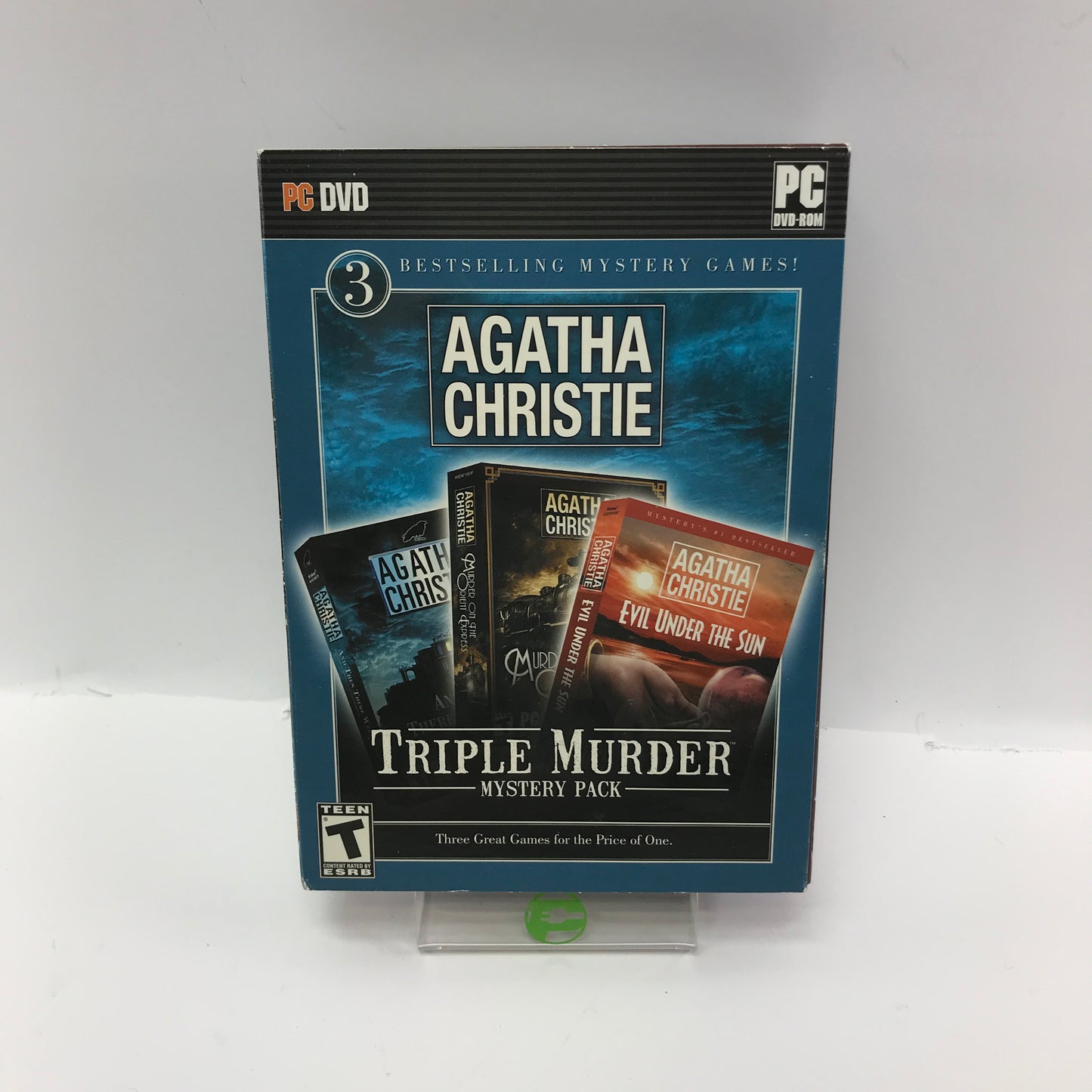 Agatha Christie Triple Murder Mystery Pack (PC, 2009) w/ Dust Cover