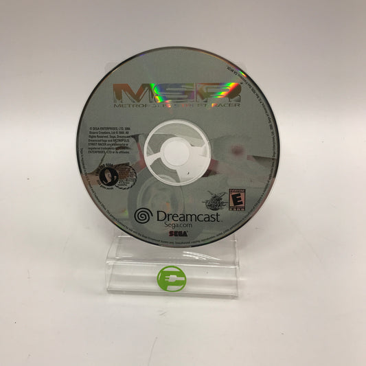 Metropolis Street Racer (Sega Dreamcast, 2001) Disc Only