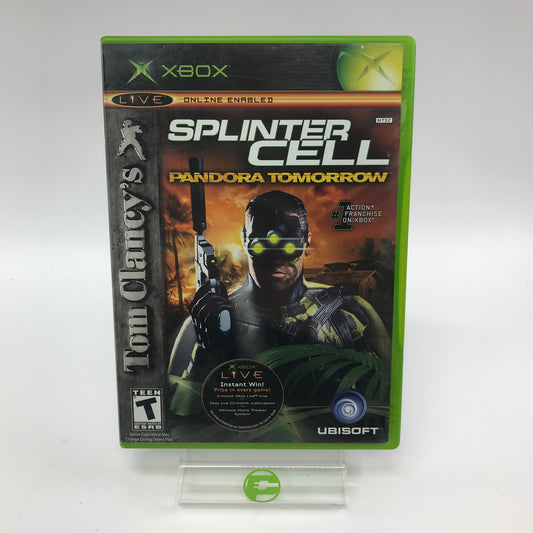 Splinter Cell Pandora Tomorrow (Microsoft Xbox, 2004) CIB
