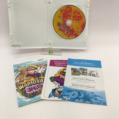 Wario Land Shake It (Nintendo Wii, 2008) CIB Tested and Working