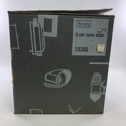 Sears 3 9390 8mm Viewer Editor w Empty Reel and Original Box