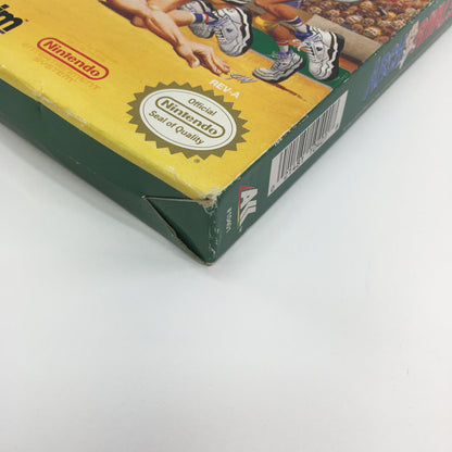 Arch Rivals (Nintendo NES, 1990) Tested CIB Original Box and Rare Poster