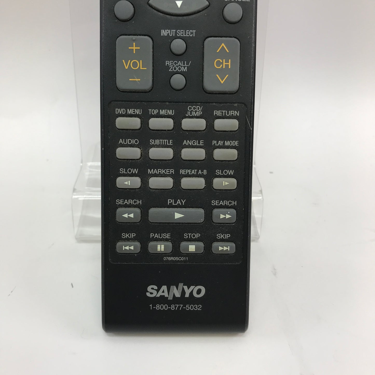 Sanyo TV Remote Genuine OEM for Sanyo TV DVD Combo